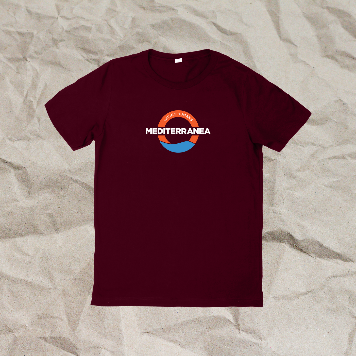 T-shirt Mediterranea Bordeaux
