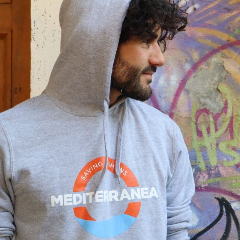 Felpa Mediterranea Grigia
