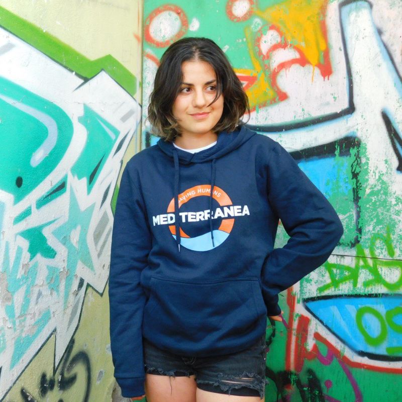 Felpa Mediterranea Blu Navy