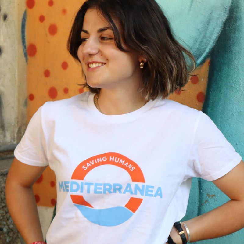 T-shirt Mediterranea Bianca