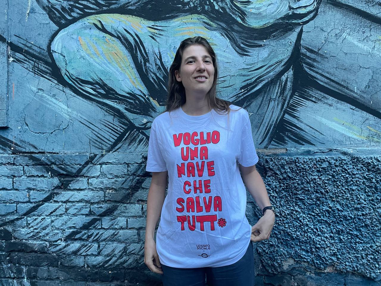 T-shirt Lo Stato Sociale x Mediterranea