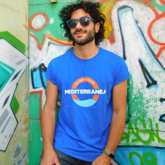 T-shirt Mediterranea Blu Royal