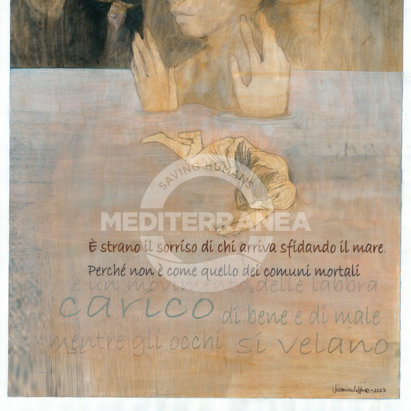 _Mediterranea – Opera "Il sorriso di chi arriva"